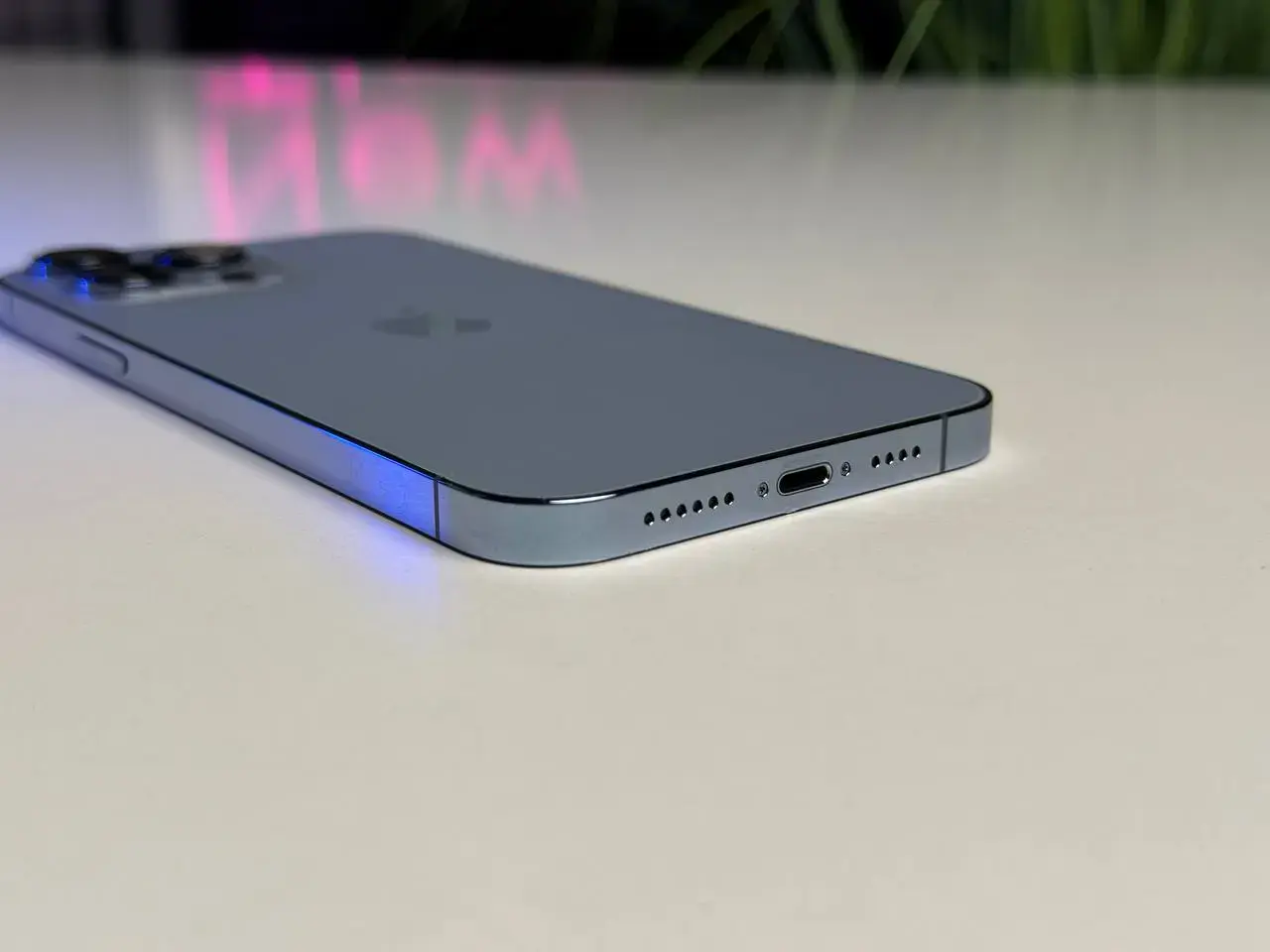 Б/У Apple iPhone 13 Pro Max 1TB Sierra Blue (MLL53, MLLN3) - Состояние: хороший | Аккумулятор: 100% | Комплектация: полный | Гарантія: 1 мес.