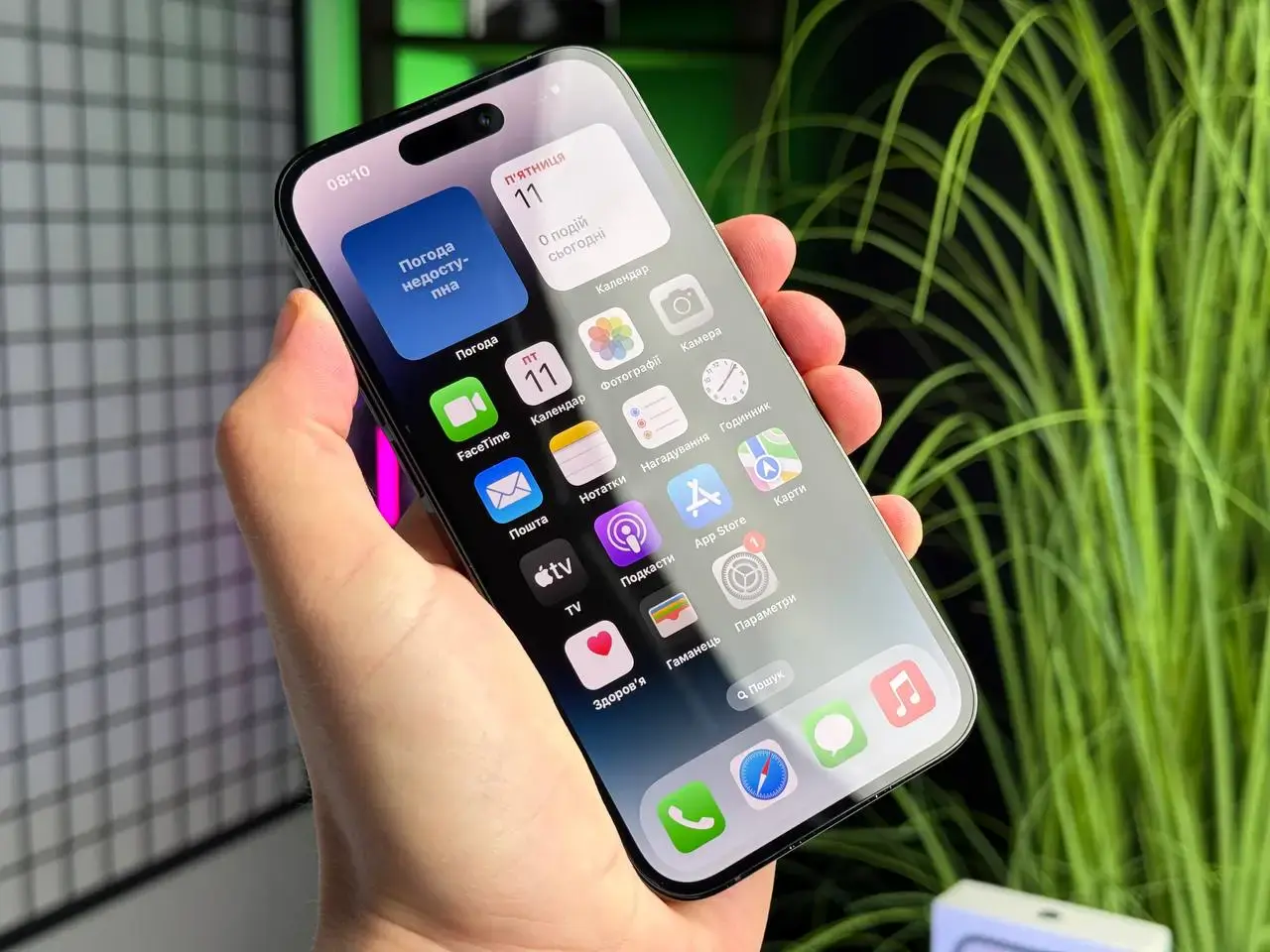 Б/У Apple iPhone 14 Pro 512GB Space Black (MQ1M3) - Состояние: хороший | Аккумулятор: 87% | Комплектация: полный | Гарантія: 1 мес.