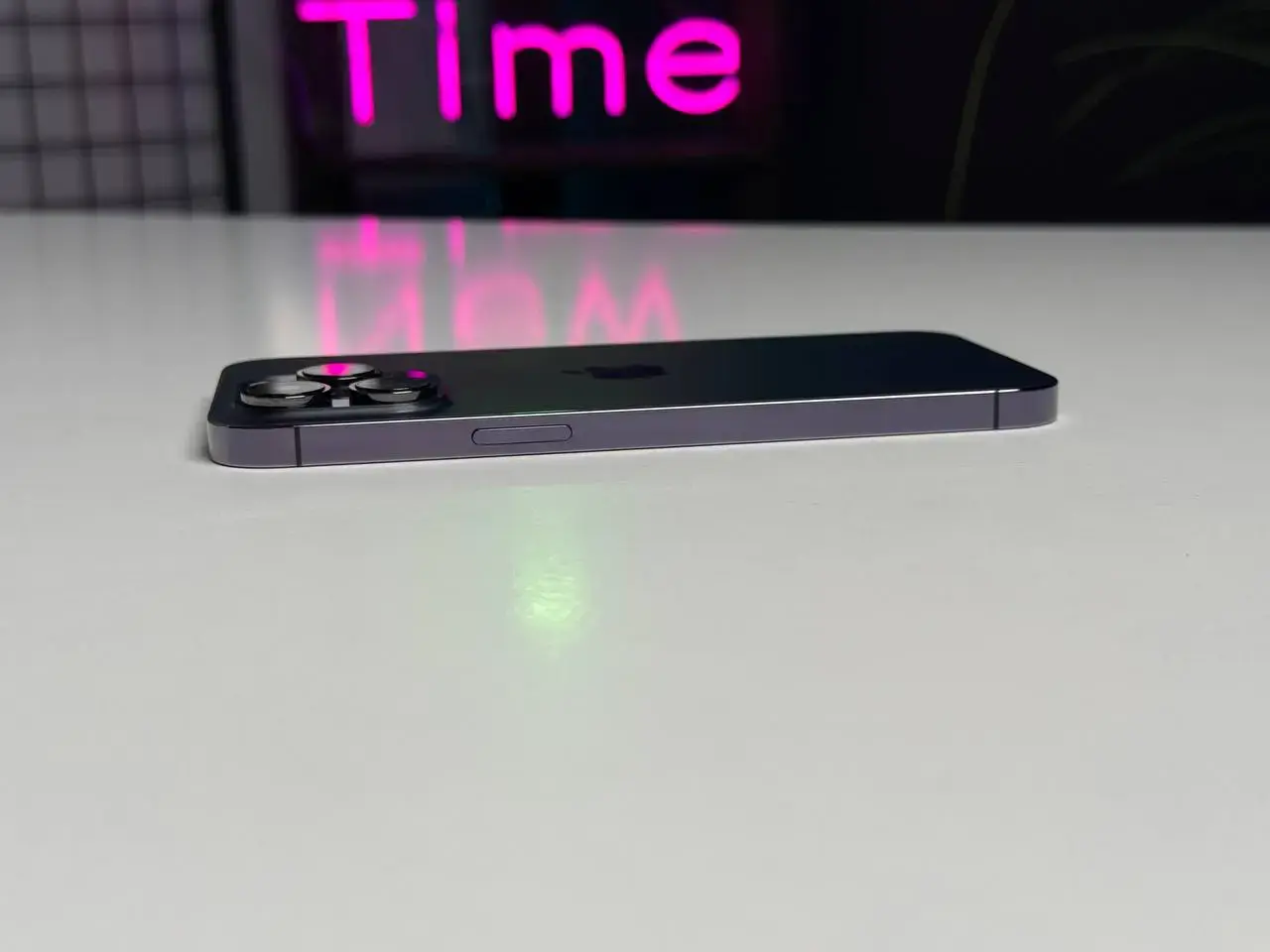 Б/У Apple iPhone 14 Pro Max 128GB Deep Purple (MQ9T3) - Состояние: хороший | Аккумулятор: 87% | Комплектация: полный | Гарантія: 1 мес.