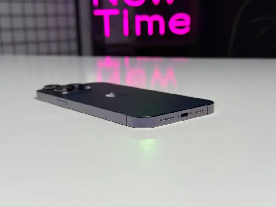 ВЖИВАНИЙ Apple iPhone 14 Pro Max 128GB Deep Purple (MQ9T3) - Стан: гарний | Акумулятор: 87% | Комплектація: повний | Гарантія: 1 міс.