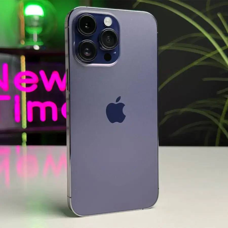 ВЖИВАНИЙ Apple iPhone 14 Pro Max 128GB Deep Purple (MQ9T3) - Стан: гарний | Акумулятор: 87% | Комплектація: повний | Гарантія: 1 міс.