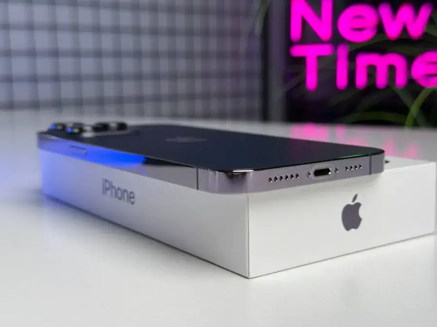 ВЖИВАНИЙ Apple iPhone 14 Pro Max 256GB Deep Purple (MQ9X3) - Стан: гарний | Акумулятор: 100% | Комплектація: повний | Гарантія: 1 міс.