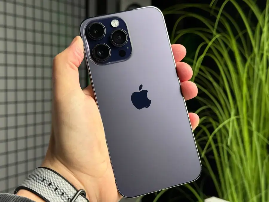ВЖИВАНИЙ Apple iPhone 14 Pro Max 256GB Deep Purple (MQ9X3) - Стан: гарний | Акумулятор: 87% | Комплектація: повний | Гарантія: 1 міс.