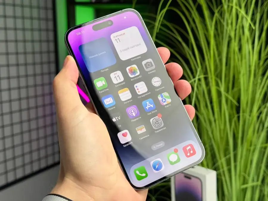 ВЖИВАНИЙ Apple iPhone 14 Pro Max 256GB Deep Purple (MQ9X3) - Стан: гарний | Акумулятор: 87% | Комплектація: повний | Гарантія: 1 міс.