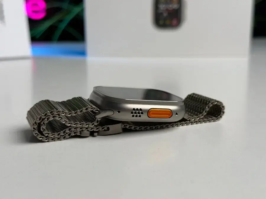 OPEN BOX Apple Watch Ultra 2 2024 GPS + Cellular 49mm Natural Titanium Case with Natural Titanium Milanese Loop - Large (MX5T3) - Состояние: идеальный | Аккумулятор: 100% | Комплектация: полный | Гарантія: 6 мес.