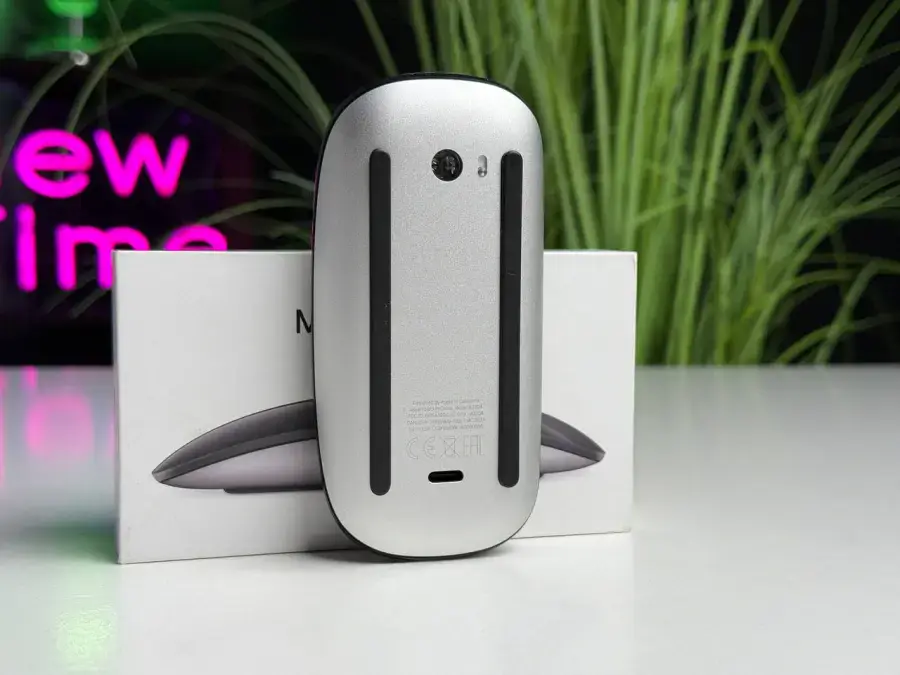 ВЖИВАНИЙ Миша Apple Magic Mouse [USB‑C] - Black Multi-Touch Surface (MXK63) - Стан: гарний | Акумулятор: 100% | Комплектація: коробка, мишка | Гарантія: 1 міс.