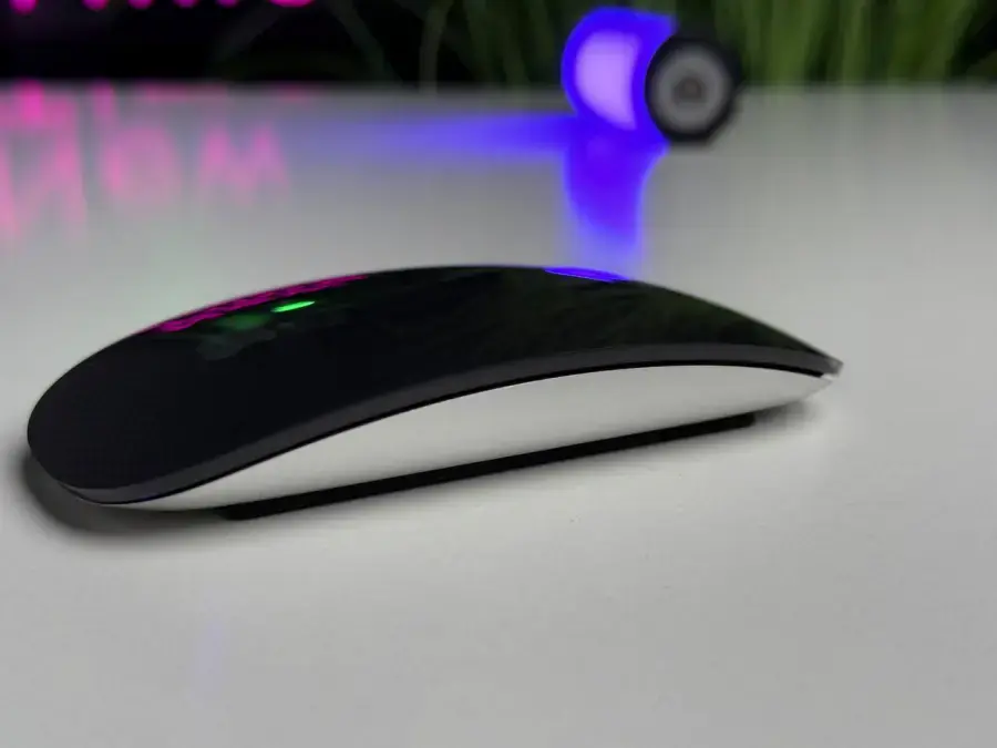 ВЖИВАНИЙ Миша Apple Magic Mouse [USB‑C] - Black Multi-Touch Surface (MXK63) - Стан: гарний | Акумулятор: 100% | Комплектація: коробка, мишка | Гарантія: 1 міс.