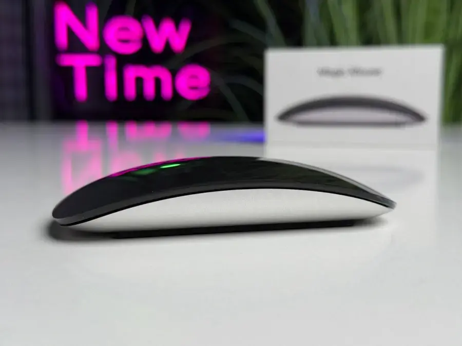 ВЖИВАНИЙ Миша Apple Magic Mouse [USB‑C] - Black Multi-Touch Surface (MXK63) - Стан: гарний | Акумулятор: 100% | Комплектація: коробка, мишка | Гарантія: 1 міс.