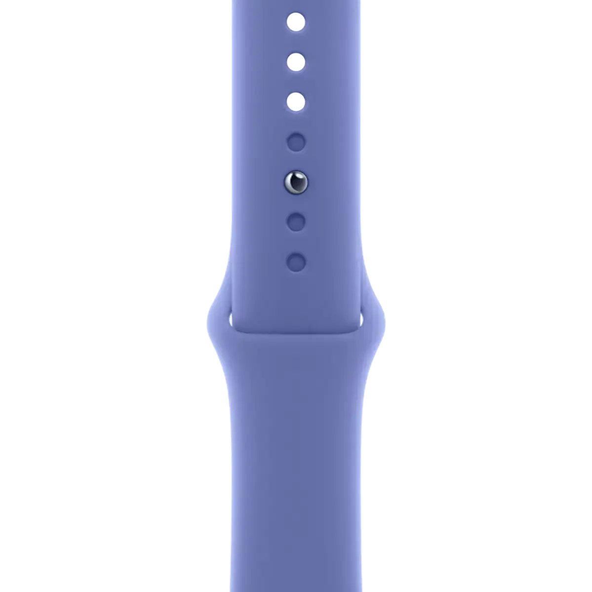 Apple Watch Series 10 GPS 46mm Silver Aluminum Case with Periwinkle Sport Band - M/L (MWX03+MDT84)