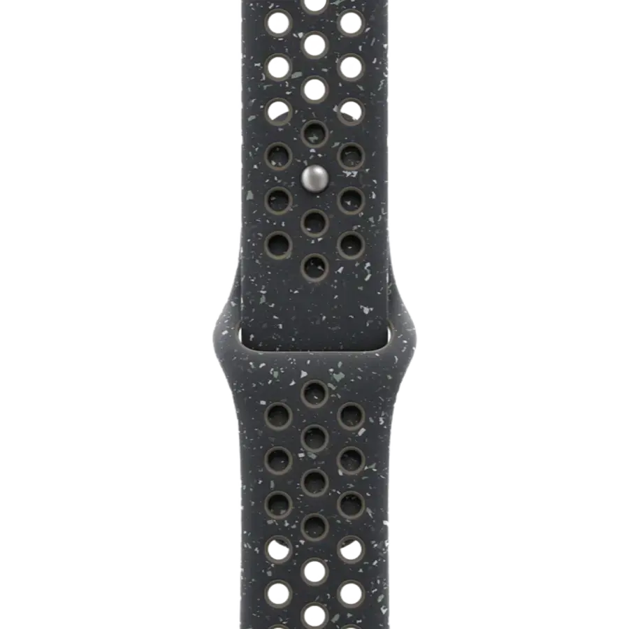 Apple Watch Series 10 GPS + Cellular 42mm Slate Titanium Case with Midnight Sky Nike Sport Band - S/M (MX0M3+MYJP3)