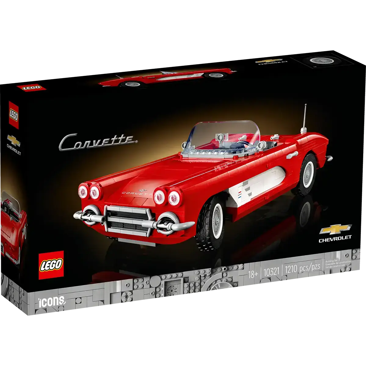 Авто-конструктор LEGO Icons Corvette (10321)