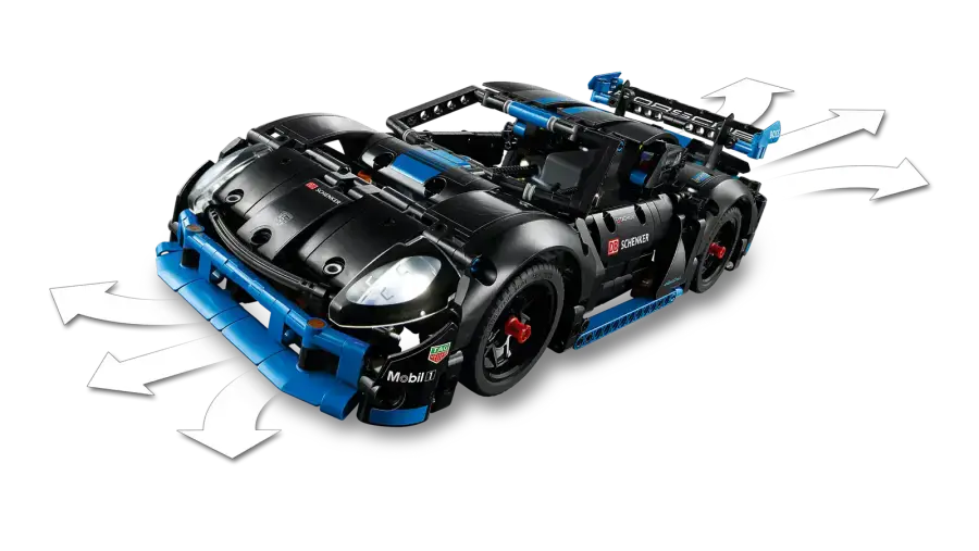 Авто-конструктор LEGO Technic Автомобіль для перегонів Porsche GT4 e-Performance (42176)