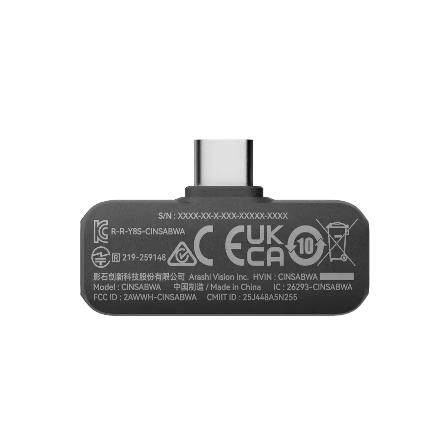 Бездротова мікрофонна система Insta360 Mic Air [1 TX + 1 RX] (CINSABWA)