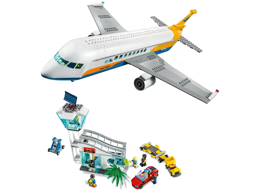 Блоковий конструктор LEGO City Пасажирський літак (60262)