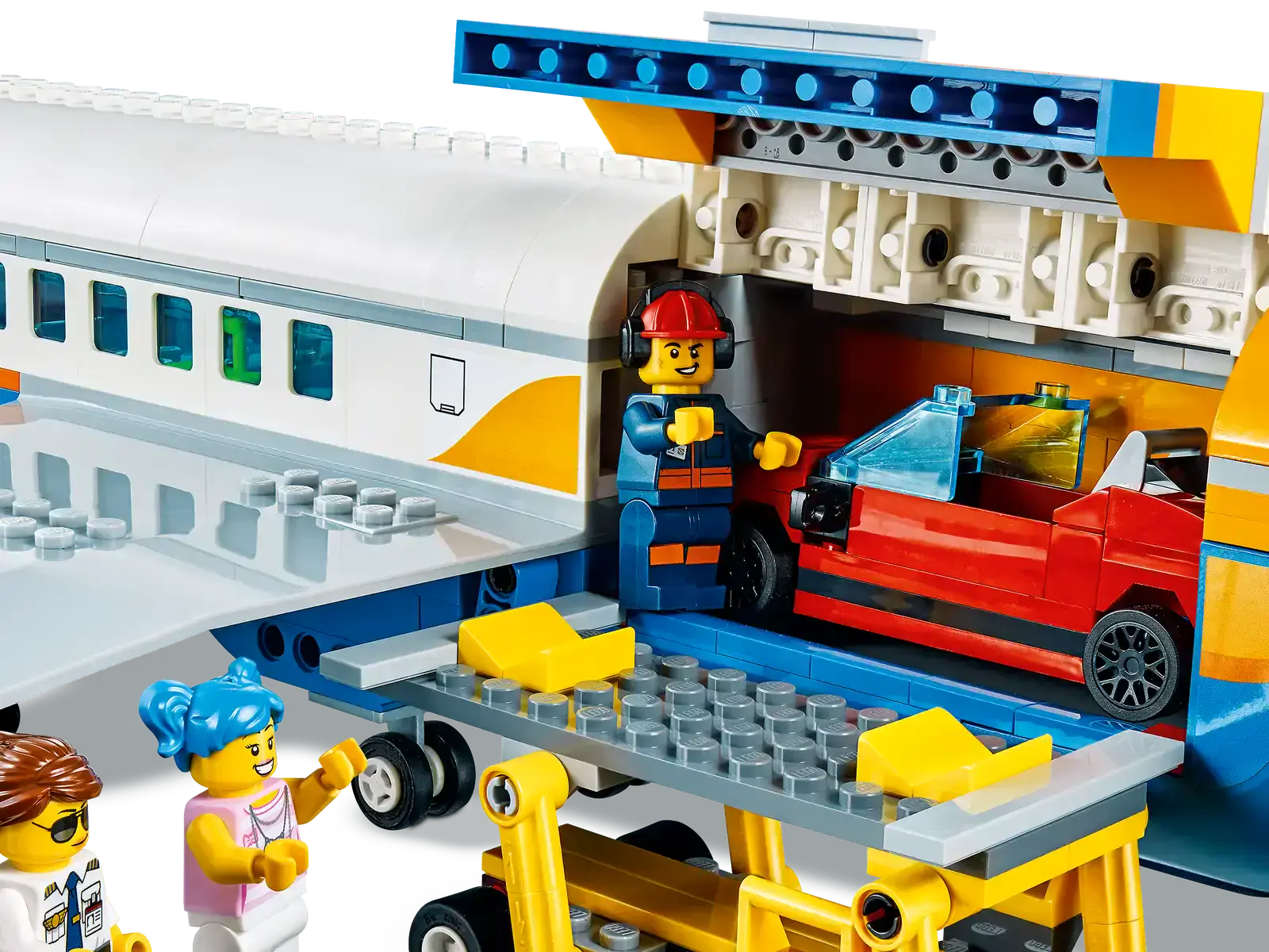 Блоковый конструктор LEGO City Пассажирский самолет (60262)