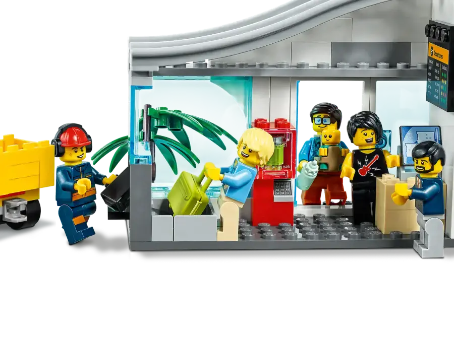 Блоковий конструктор LEGO City Пасажирський літак (60262)