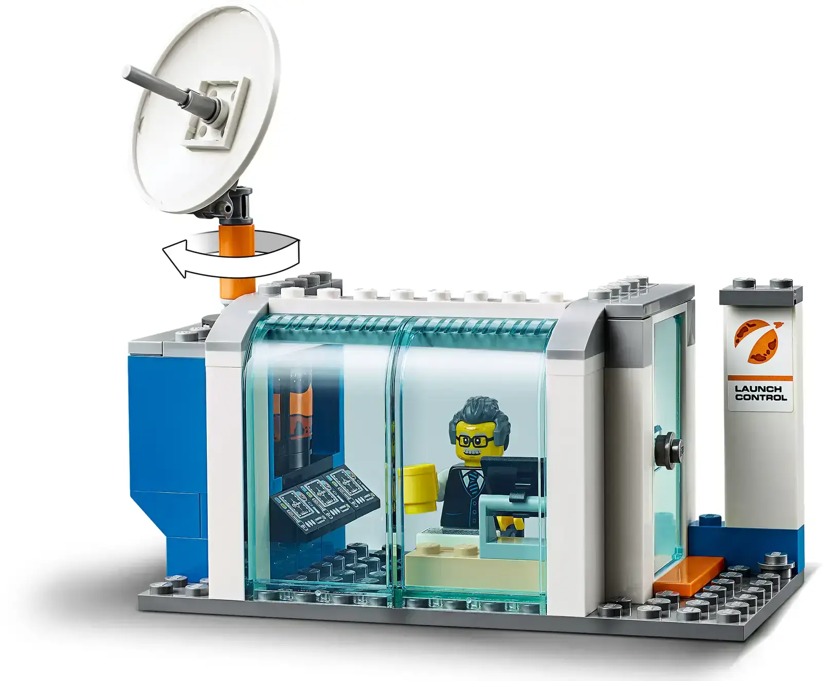 Блоковий конструктор LEGO City Збірка та транспортування ракет (60229)