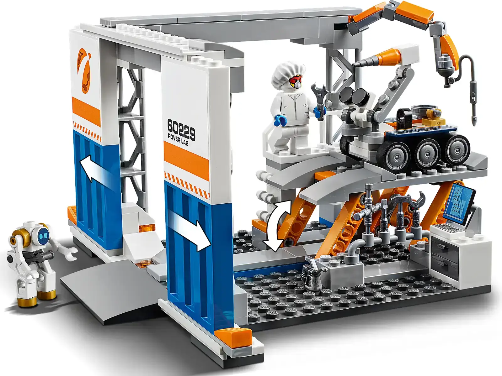 Блоковий конструктор LEGO City Збірка та транспортування ракет (60229)
