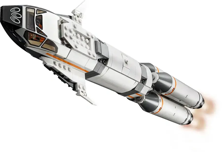 Блоковий конструктор LEGO City Збірка та транспортування ракет (60229)