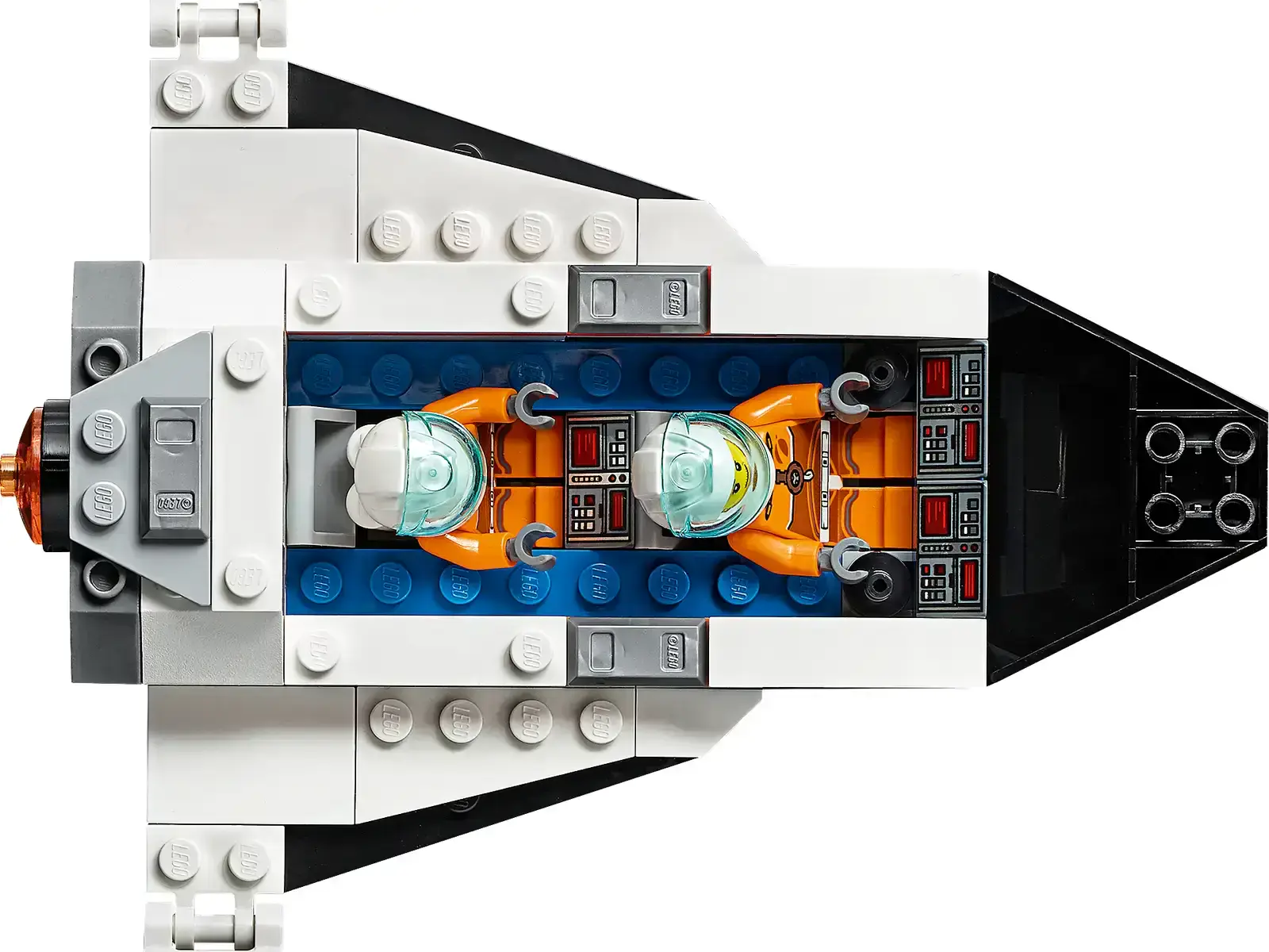 Блоковий конструктор LEGO City Збірка та транспортування ракет (60229)