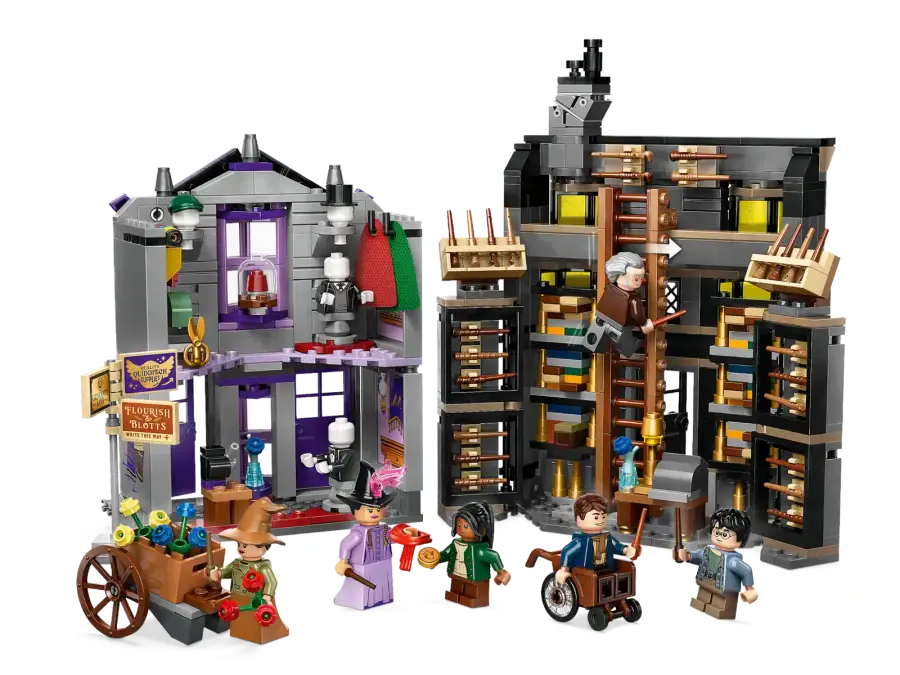 Блоковий конструктор LEGO Harry Potter Крамниця Оллівандера і ательє мадам Малкін (76439)