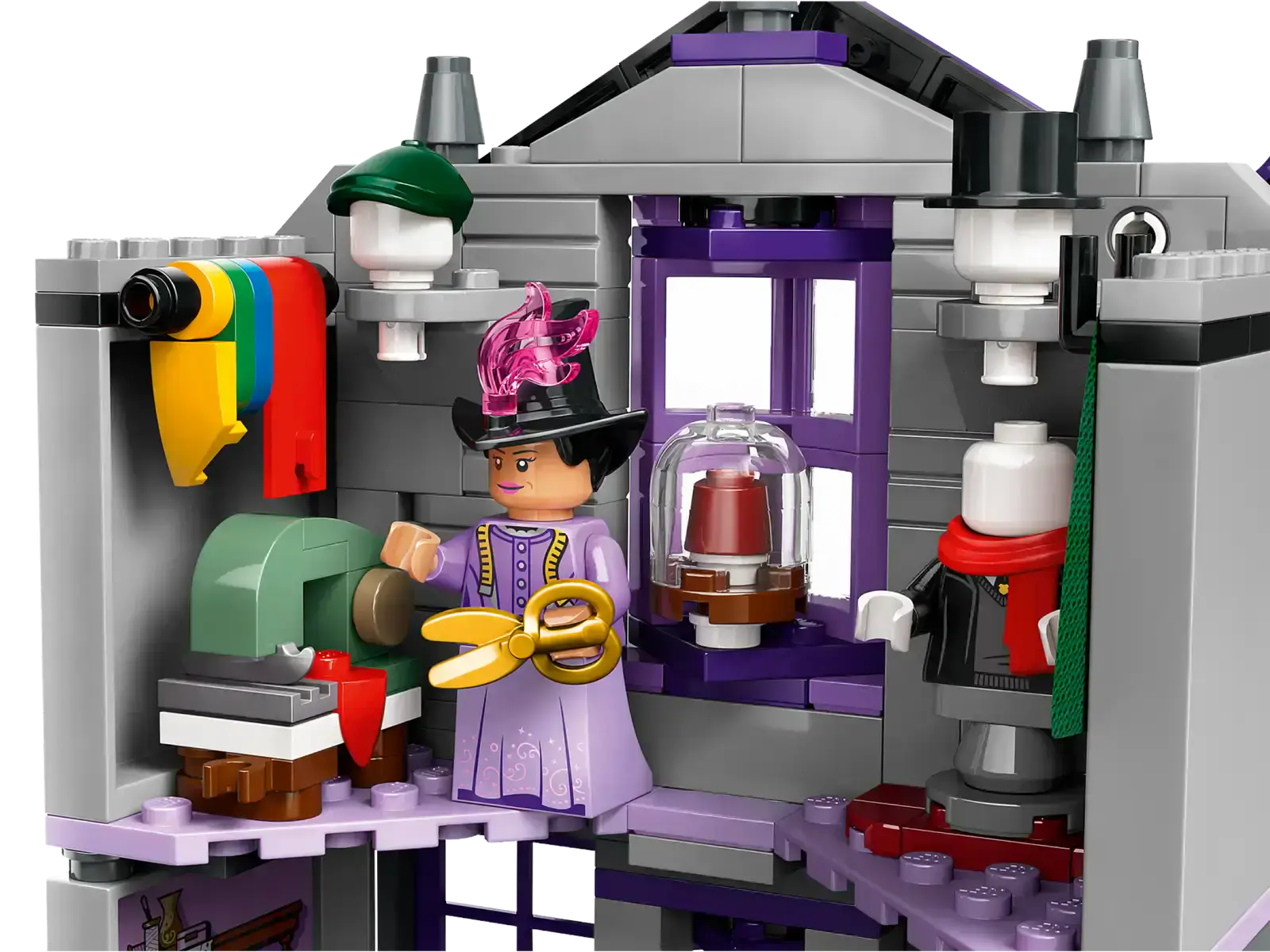 Блоковий конструктор LEGO Harry Potter Крамниця Оллівандера і ательє мадам Малкін (76439)