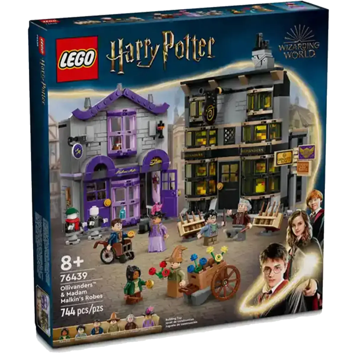 Блоковий конструктор LEGO Harry Potter Крамниця Оллівандера і ательє мадам Малкін (76439)