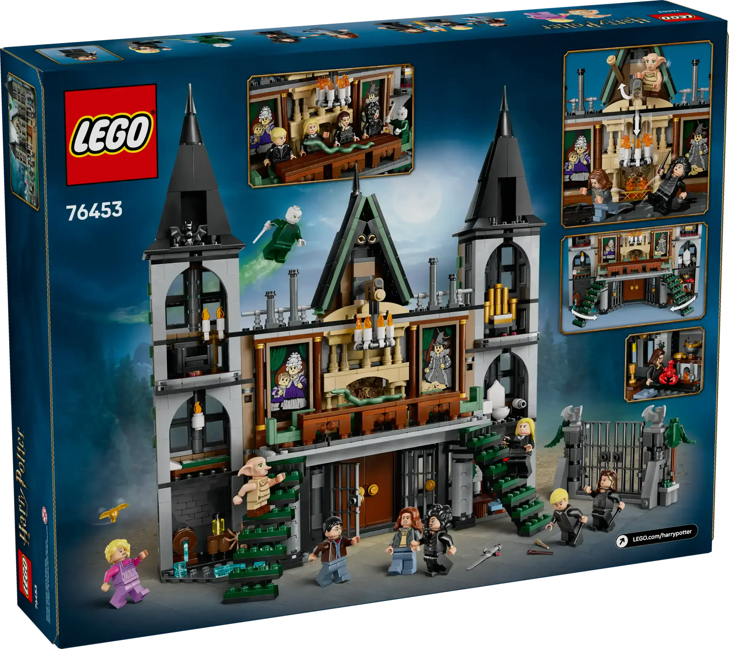 Блоковый конструктор LEGO Harry Potter Усадьба семьи Малфой (76453)
