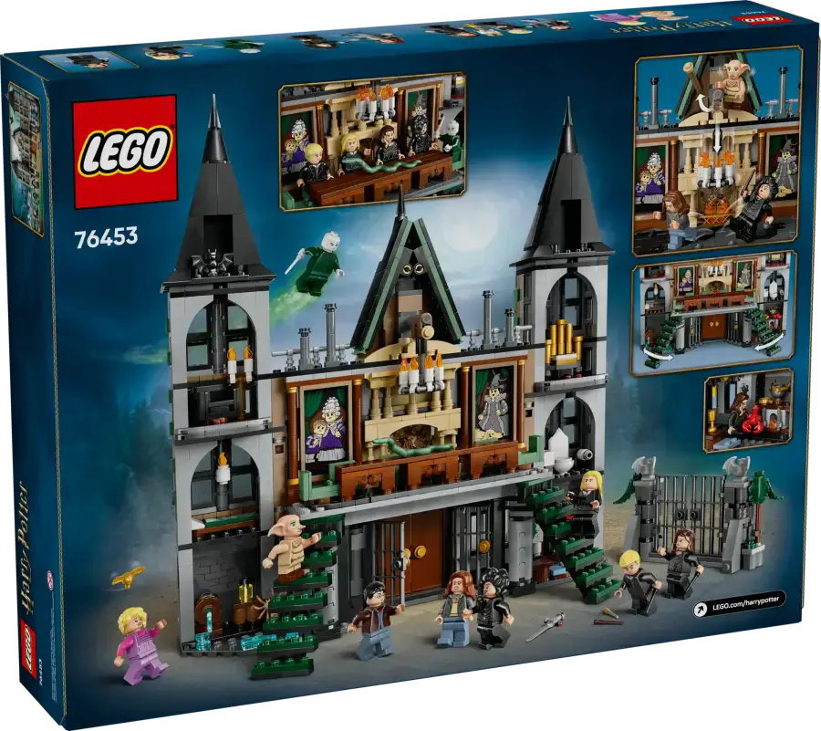 Блоковий конструктор LEGO Harry Potter Маєток родини Мелфой (76453)