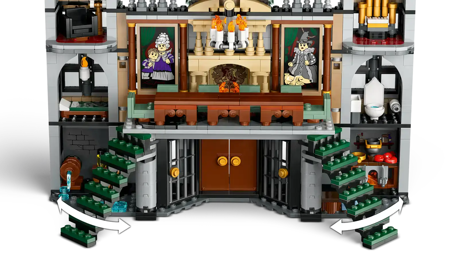 Блоковый конструктор LEGO Harry Potter Усадьба семьи Малфой (76453)