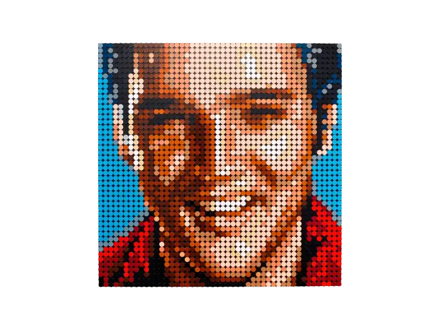 Блоковий конструктор LEGO «Король» Елвіс Преслі (31204)