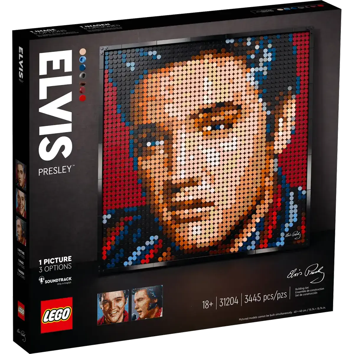 Блоковий конструктор LEGO «Король» Елвіс Преслі (31204)