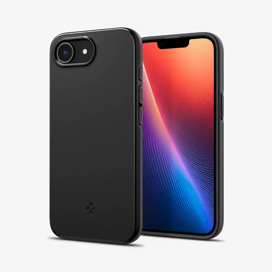 Чохол Spigen Thin Fit для iPhone 16e - Black (ACS09135)