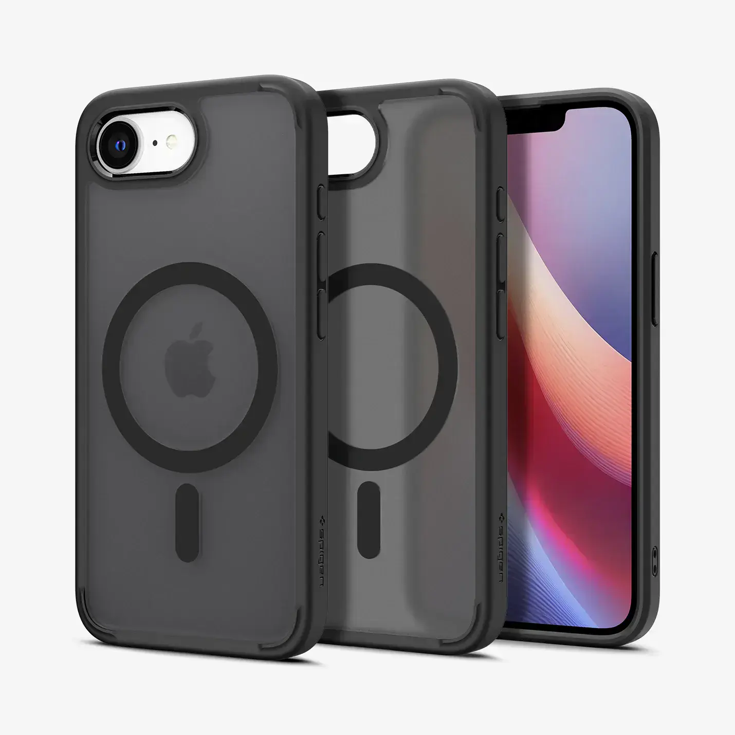 Чохол Spigen Ultra Hybrid з MagSafe для iPhone 16e - Frost Black (ACS09144)