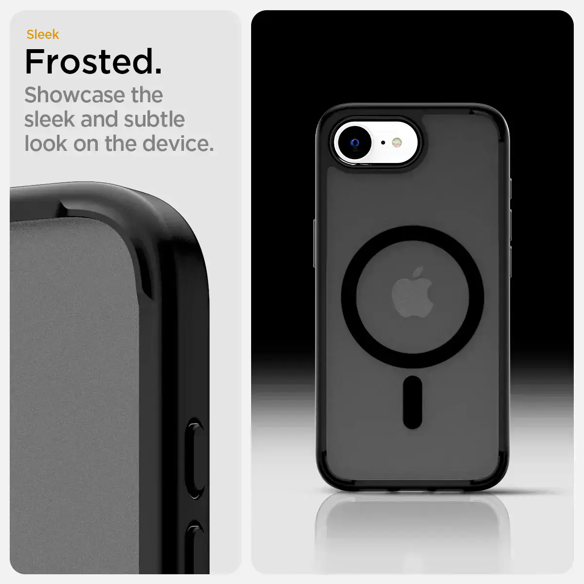Чохол Spigen Ultra Hybrid з MagSafe для iPhone 16e - Frost Black (ACS09144)