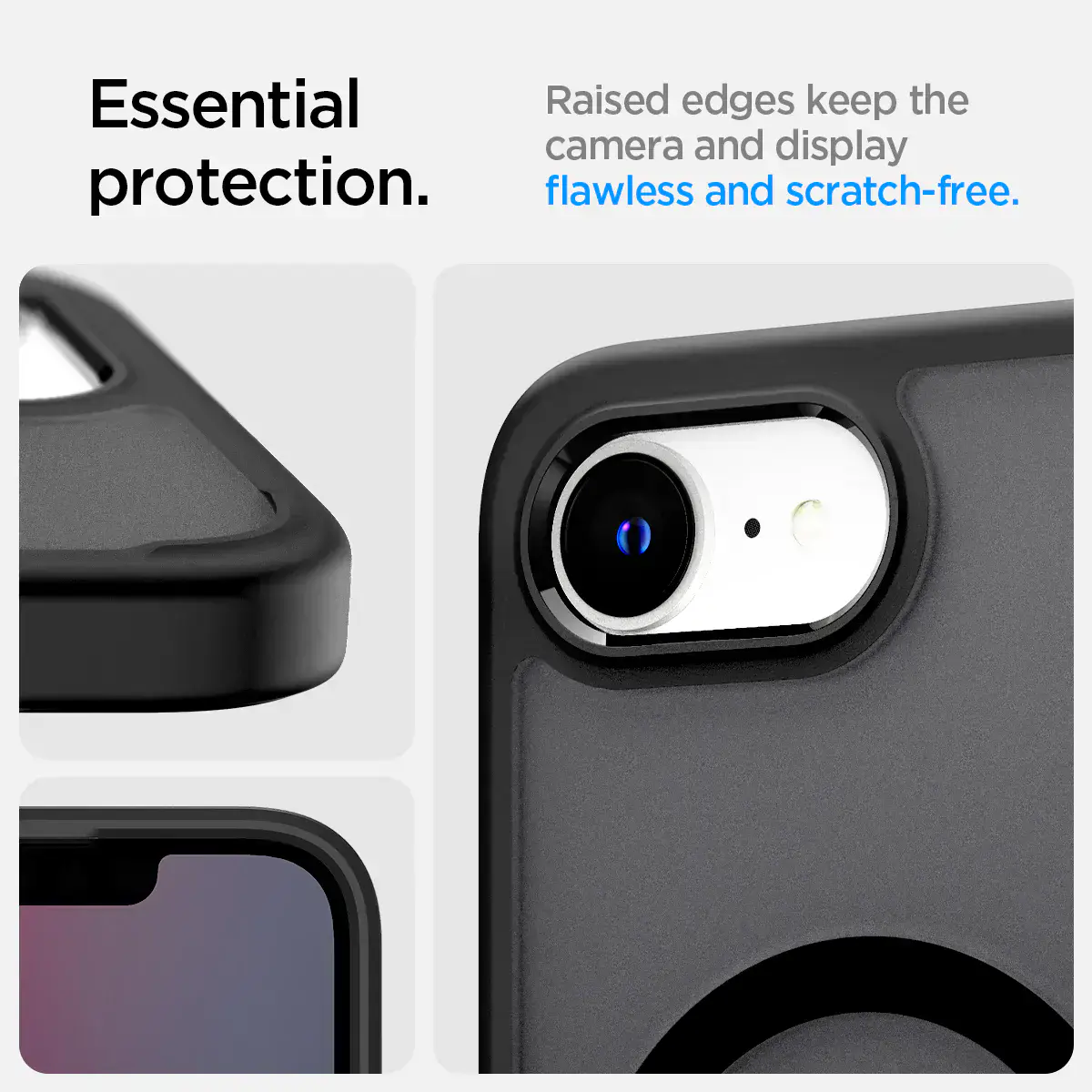 Чохол Spigen Ultra Hybrid з MagSafe для iPhone 16e - Frost Black (ACS09144)