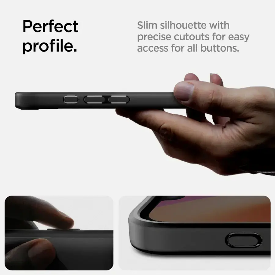 Чохол Spigen Ultra Hybrid з MagSafe для iPhone 16e - Frost Black (ACS09144)