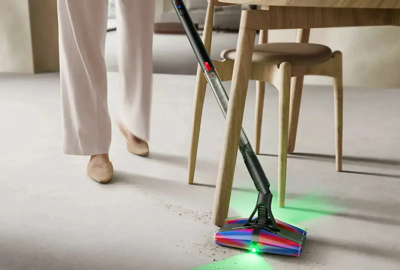 Dyson PencilVac Fluffycones: ультратонкий бездротовий пилосос для ідеального прибирання