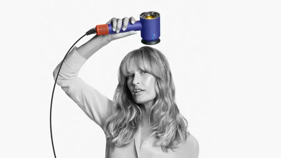 Фен для волосся Dyson Supersonic HD16 Nural Hair Dryer Straight+Wavy - Amber Silk (143644-01)