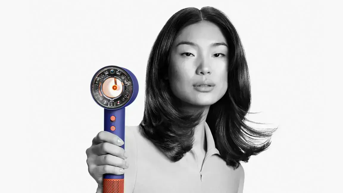 Фен для волос Dyson Supersonic HD16 Nural Hair Dryer Straight+Wavy - Ceramic Pink/Rose Gold (113407-01)