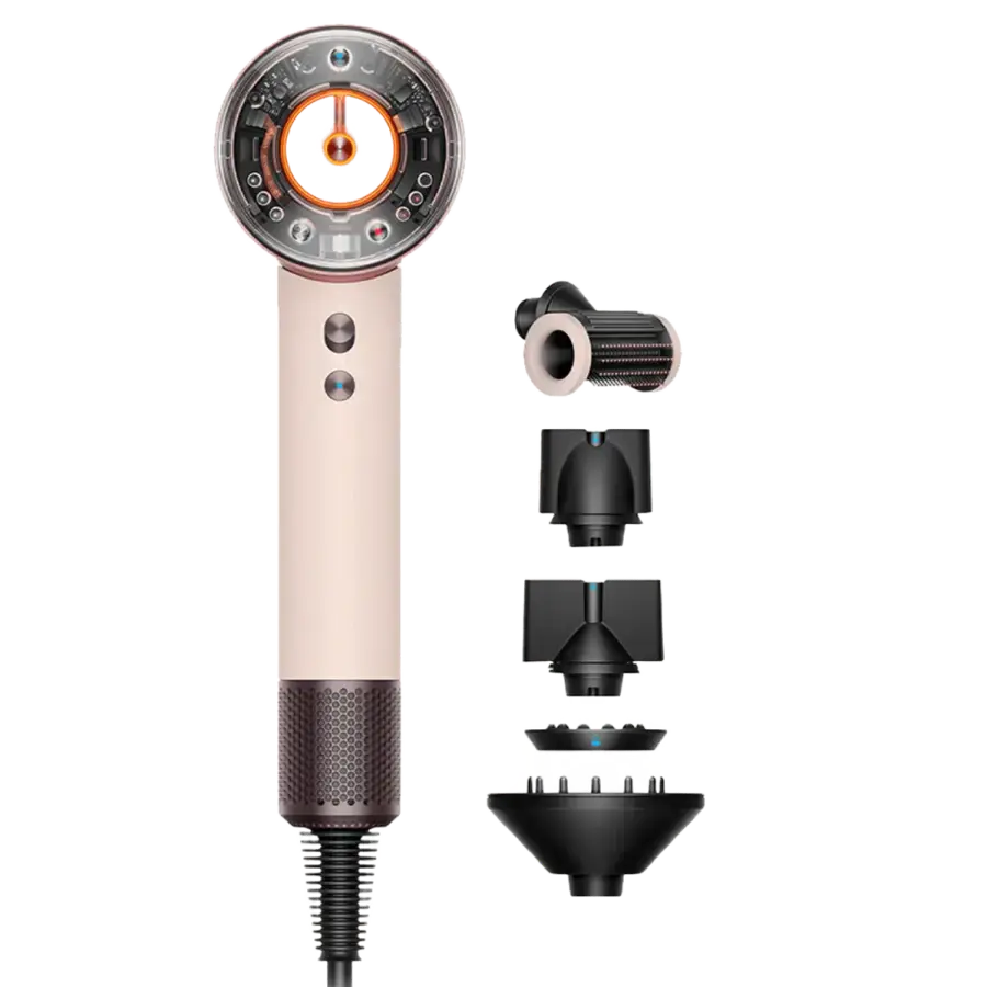 Фен для волосся Dyson Supersonic HD16 Nural Hair Dryer Straight+Wavy - Ceramic Pink/Rose Gold (113407-01)