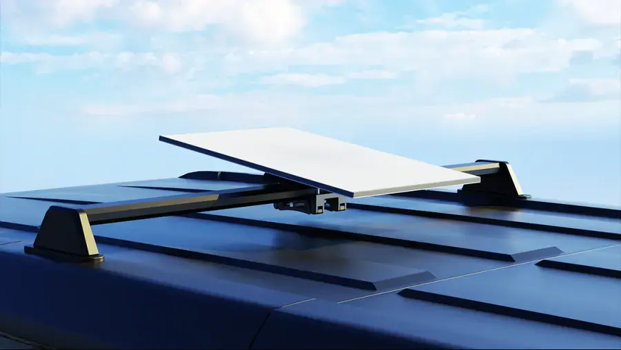 Комплект для встановлення терміналу на дах автомобіля з використанням багажних рейлінгів Starlink Standard Roof Rack Mount для Starlink Gen3