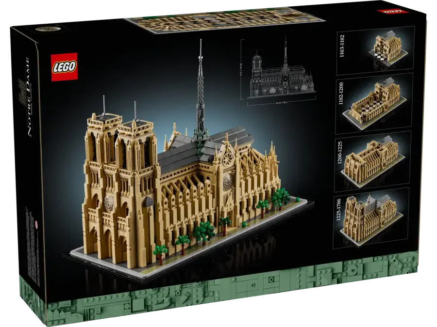 Конструктор LEGO Architecture Нотр-Дам-де-Парі (21061)