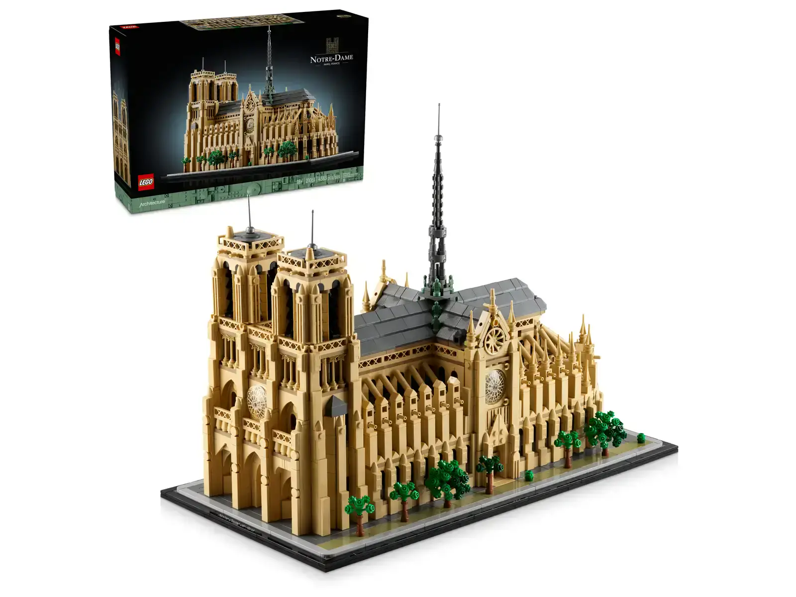 Конструктор LEGO Architecture Нотр-Дам-де-Пари (21061)