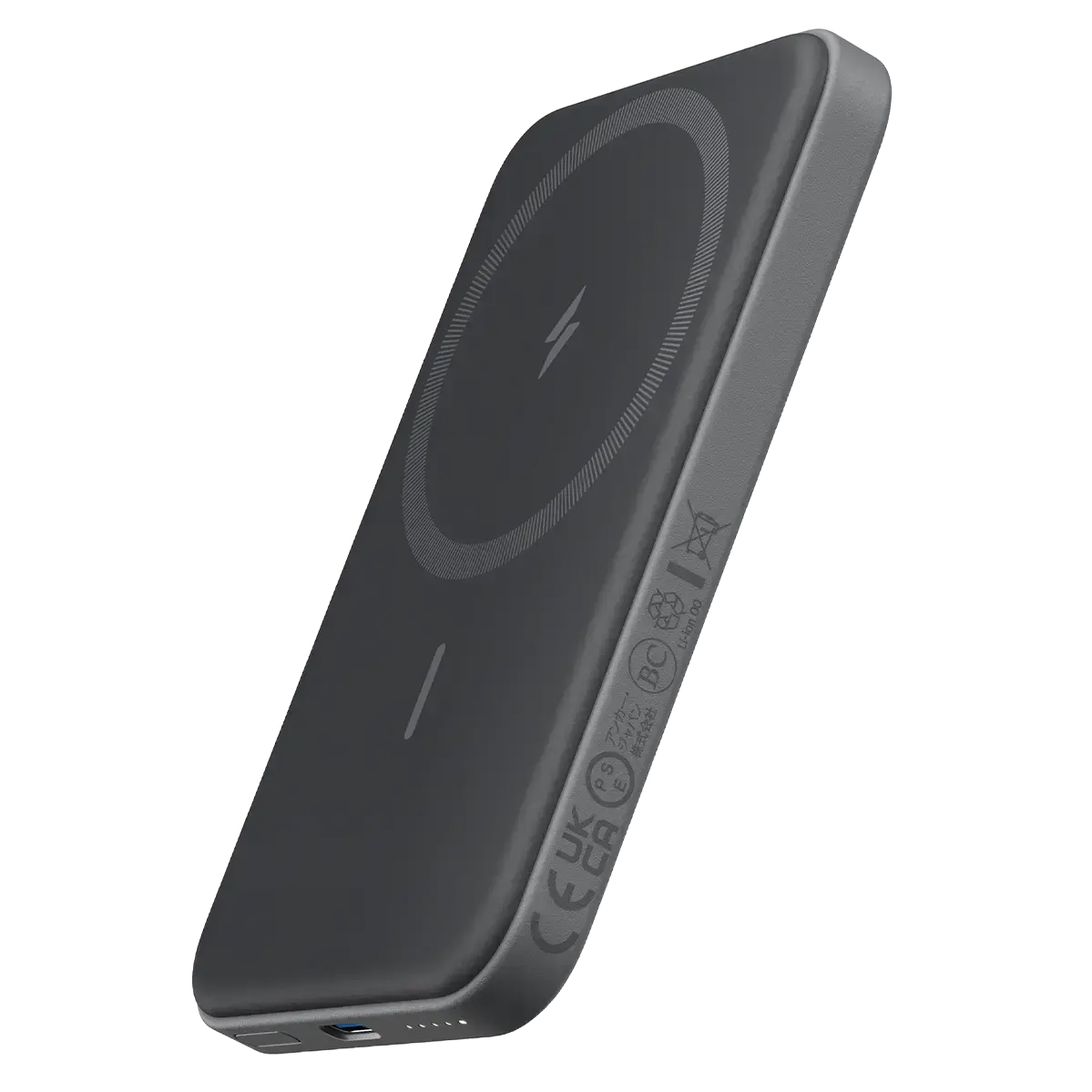 Магнитный павербанк Anker 621 Magnetic 5000mAh [MagGo] - Black (A1610012, A1611012)