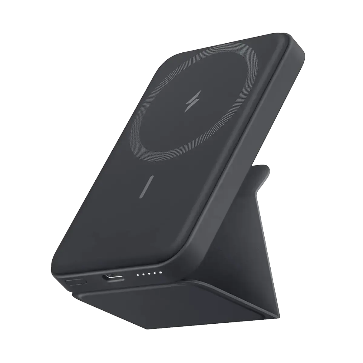 Магнитный павербанк Anker 622 Magnetic Battery 5000mAh [MagGo with Stand] - Interstellar Gray (A1611011)