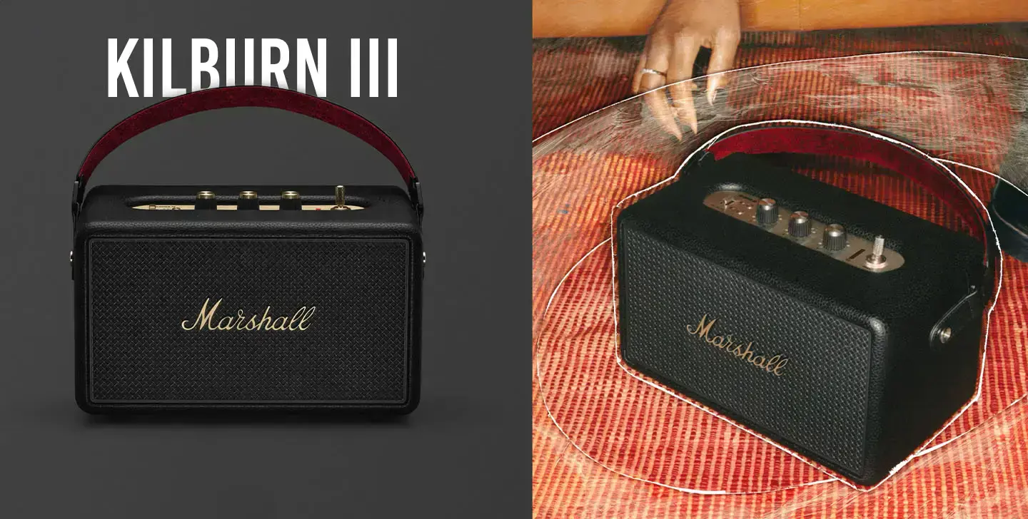 Marshall Kilburn 3: новая портативная колонка с 50+ часами автономности