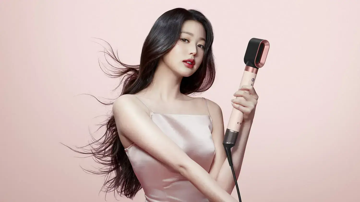 Мультистайлер-фен Dyson Airwrap Co-anda2x Multi-styler & Dryer Curly+Coily - Ceramic Pink/Rose Gold (598808-01) EU