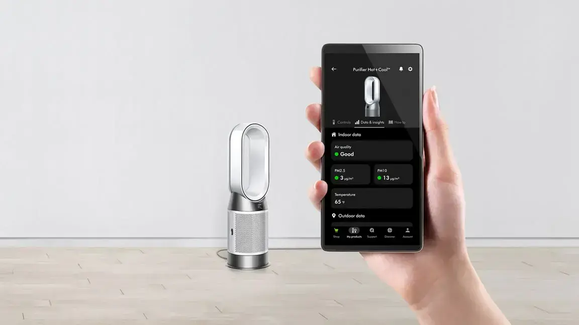 Очиститель воздуха Dyson Purifier Hot+Cool HP1 [HP11] - White (544826-01)