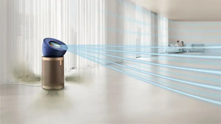 Очиститель воздуха Dyson Purifier Big+Quiet Formaldehyde BP04 - Prussian Blue/Gold (410624-01) EU